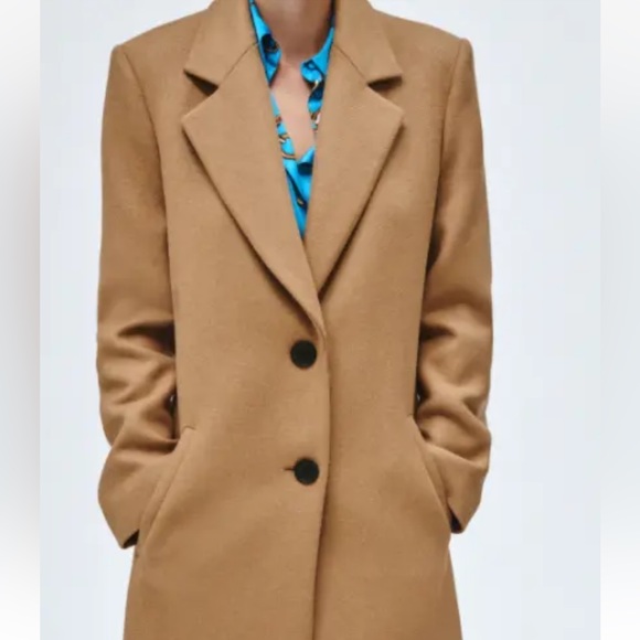 Zara Wool Blend Jacket - Picture 9 of 13